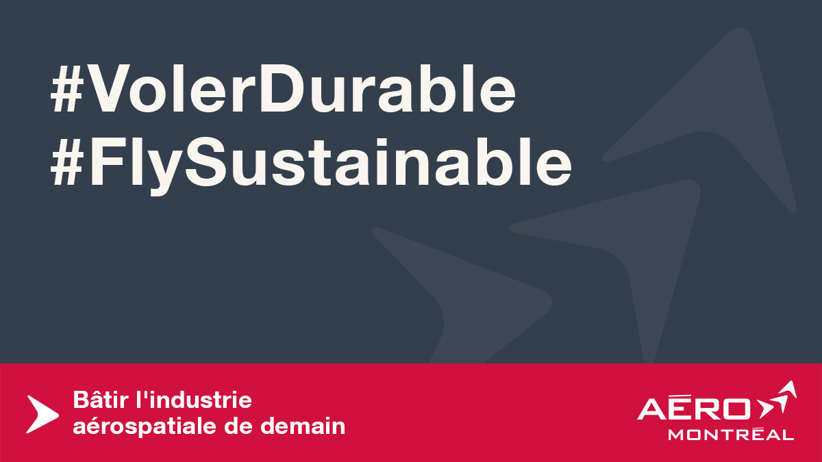 AeroMontreal's tweet photo. In the coming weeks, #AéroMTL will offer you an unprecedented overview of #Québec's strengths and what is already allowing it to play a leadership role in the major #transformation towards the #aerospace #industry of #tomorrow! #FlySustainable #AéroMTL ✈️ https://t.co/kzJGuf1c31
