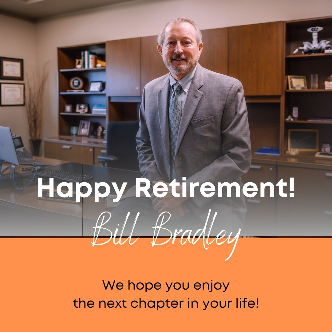 cv_tech's tweet photo. District Assistant Superintendent, Bill Bradley, is retiring after 37 years at CV Tech. He has sought to provide exceptional educational opportunities to thousands of students. He has made a significant impact in Oklahoma Career and Technology education. We wish him well! https://t.co/xM27VyXyB6