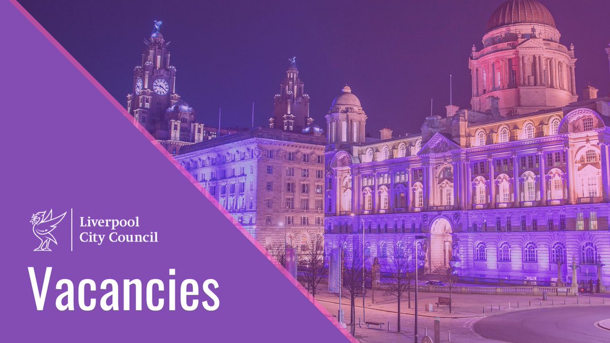 📣 We're #hiring! We have lots of great #vacancies across the organisation.

From joining our brilliant #PublicHealth or #SocialWork teams, to our workforce of cleaning assistants, why not apply today?

More info + apply 👉 bit.ly/3dNUL0c 

#Liverpool #LiverpoolJobs