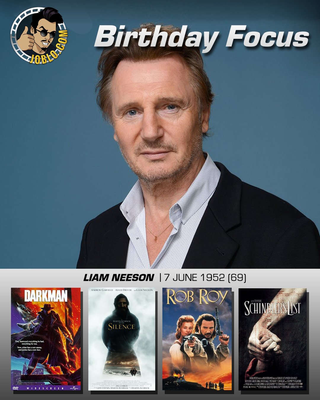 Wishing a very happy 69th birthday to Liam Neeson! 