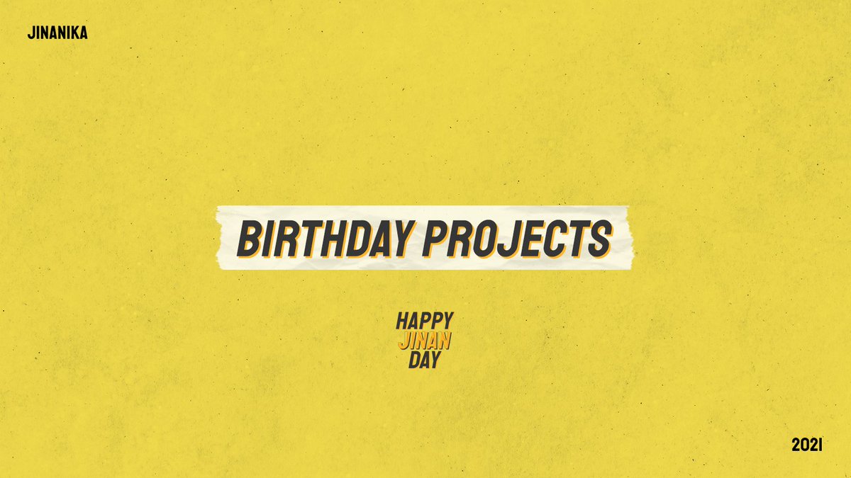 💛 [HAPPY JINAN DAY 2021] 💛

– Jinan Safa Safira 22nd Birthday Celebration –

Mari disimak thread berikut sebagai rangkaian untuk memeriahkan perayaan ulang tahun <a href="/Jinan_JKT48/">Princess jinan</a> yg ke-22 ya 💛

#HappyJinanDay