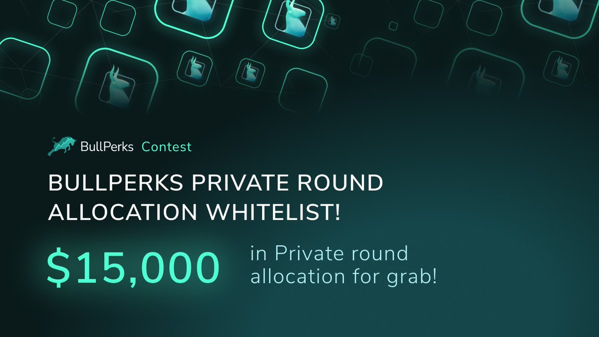 🔥 Ready to score some sweet allocation!

Our latest #competition will give 50 people the chance to win from a pool of $15k worth of allocation.

💃🕺Find the details and ENTER HERE! qoo.ly/3cjbsc

#BLP #BullPerks #LaunchPad #blockchain
