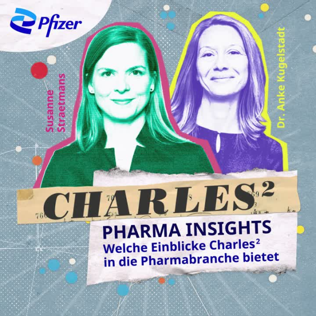 JulianePetzold's tweet photo. Hörtipp: Im neuen #Podcast „Charles² – Pharma Insights“ geht es darum, wie neue #Medikamente und #Impfstoffe entwickelt und verfügbar gemacht werden. Jetzt anhören und abonnieren bei Spotify &amp; Co. oder https://t.co/AGj1ZjWtOS. #ScienceWillWin #PFEColleague https://t.co/bVyyLNu2X8 https://t.co/DkJssnTadQ