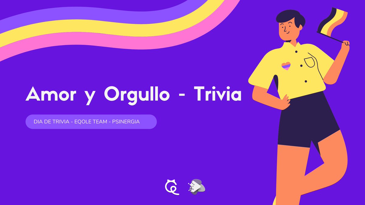eqoleteam's tweet photo. #OrgulloLGTBI 

Conmemorando el Mes del Orgullo LGBTIQA, venimos a traerles en conjunto a @Psinergia_E, especialistas en materia de género en los esports, una trivia la cual denominamos "Amor y Orgullo" 

#LetsQwithPride #AmorYOrgullo #NuestroMundo https://t.co/TsZWOImJuo