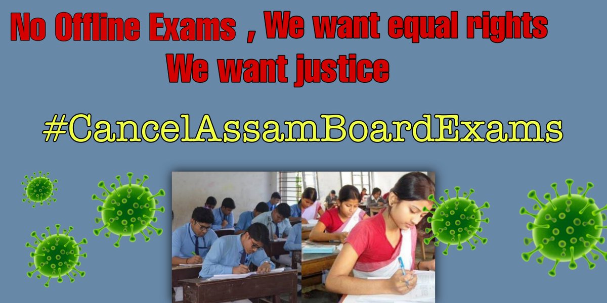 SayanGogoi's tweet photo. #EndTheDilemma #WakeUpSEBAAHSEC  #WakeUpSEBAAHSEC #EndTheDilemma #WakeUpSEBAAHSEC #CancelAssamBoardExams #StandWithTheStudents  
@himantabiswa 
@narendramodi 
@AdvMamtaSharma 
@DY365 
@pratidintime 
@ripunbora 
@RahulGandhi 
@ndtv 
@sajin_aktar https://t.co/s4RmAmd907