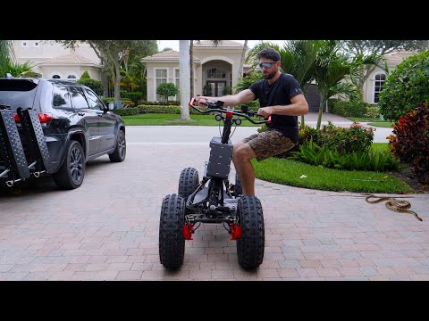 This beast is called the EZRaider HD4, it’s a personal all terrain 4X4 vehicle and don’t you da #allterrain #ATV #cyberquad #electricatv #ezraider #ezraiderHD4 #off-road #SpaceTechnology Learn More… infosearched.com/technologyinfo…