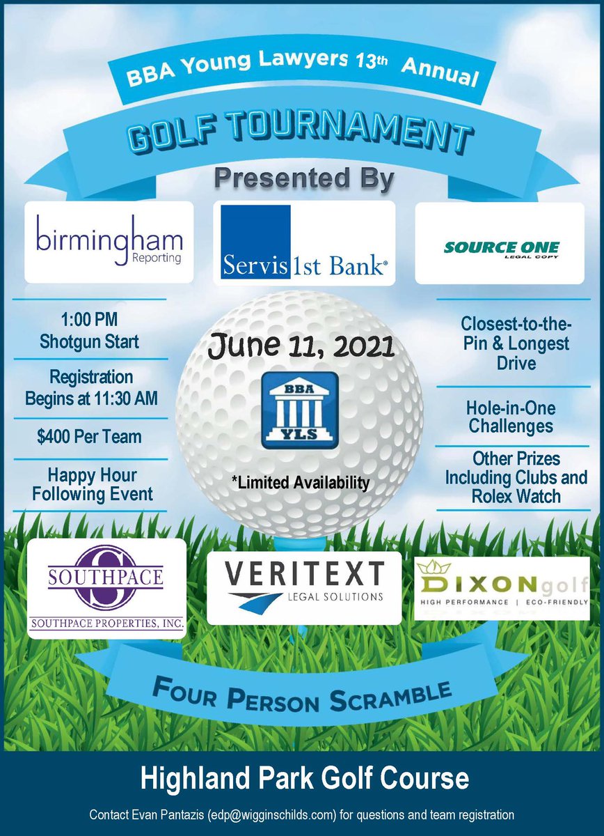 Two fun traditional <a href="/Birmingham_Bar/">Birmingham Bar Association</a> events on Friday - don’t miss out! #postpandemic