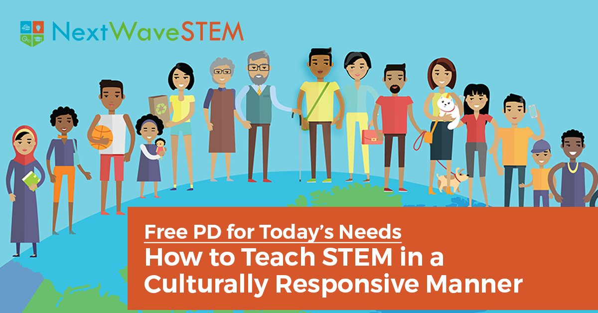 Don't forget! Tomorrow at 4p.m. Free PD for K-12 Educators: How to Teach STEM in a Culturally Responsive Manner. Reserve your spot: bit.ly/3w1A6Qm
 #keeplearning #afterschoolalliance <a href="/iftaft/">IL Federation of Teachers</a> <a href="/iarssil/">IARSS</a> <a href="/IllLibraryAssoc/">Illinois Library Association</a> @cpsSTEM #BestAreWIthCPS <a href="/ChiPubSchools/">CPS - Chicago Public Schools</a>