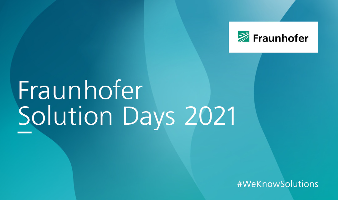 Fraunhofer's tweet image. Die #FraunhoferSolutionDays gehen weiter! An zwei Thementagen am 22.6.21 & 8.7.21 präsentiert die Fraunhofer-Gesellschaft Lösungen für mehr #Resilienz & Sicherheit sowie die neuesten Erkenntnisse zu #NextGenerationComputing. Registrierung: fraunhofer.de/de/veranstaltu… #WeKnowSolutions