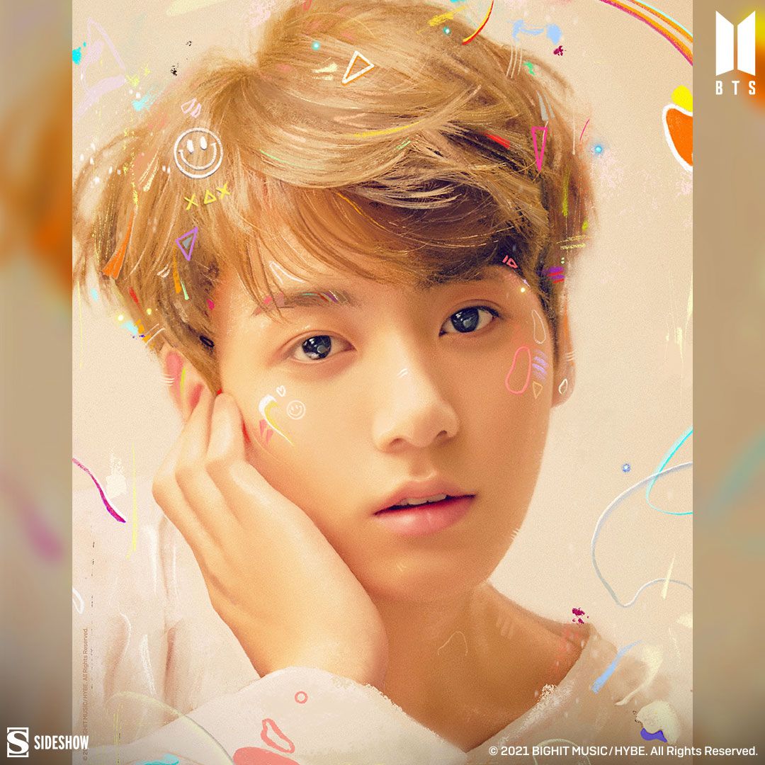 collectsideshow's tweet photo. Dreamy swirls and warm hues help this young musician glow in the Love Yourself: Jung Kook Fine Art Print by Kildren, available now as part of our BTS Portrait series.  

https://t.co/3sWKRXNPzj

@bts_bighit @bts_twt @kildren12 #BTS #sideshowxbts https://t.co/f9V1j30UQR