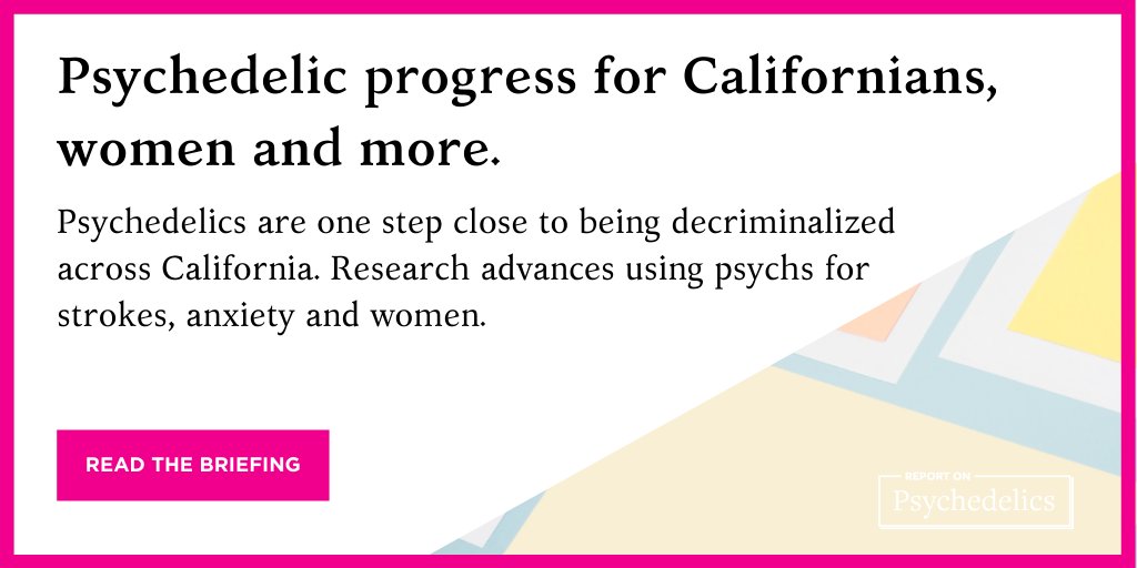 ReponPsych's tweet image. All of the psychedelic news you need this week, explained in The Briefing:  reportonpsychedelics.com/psychedelic-ad…