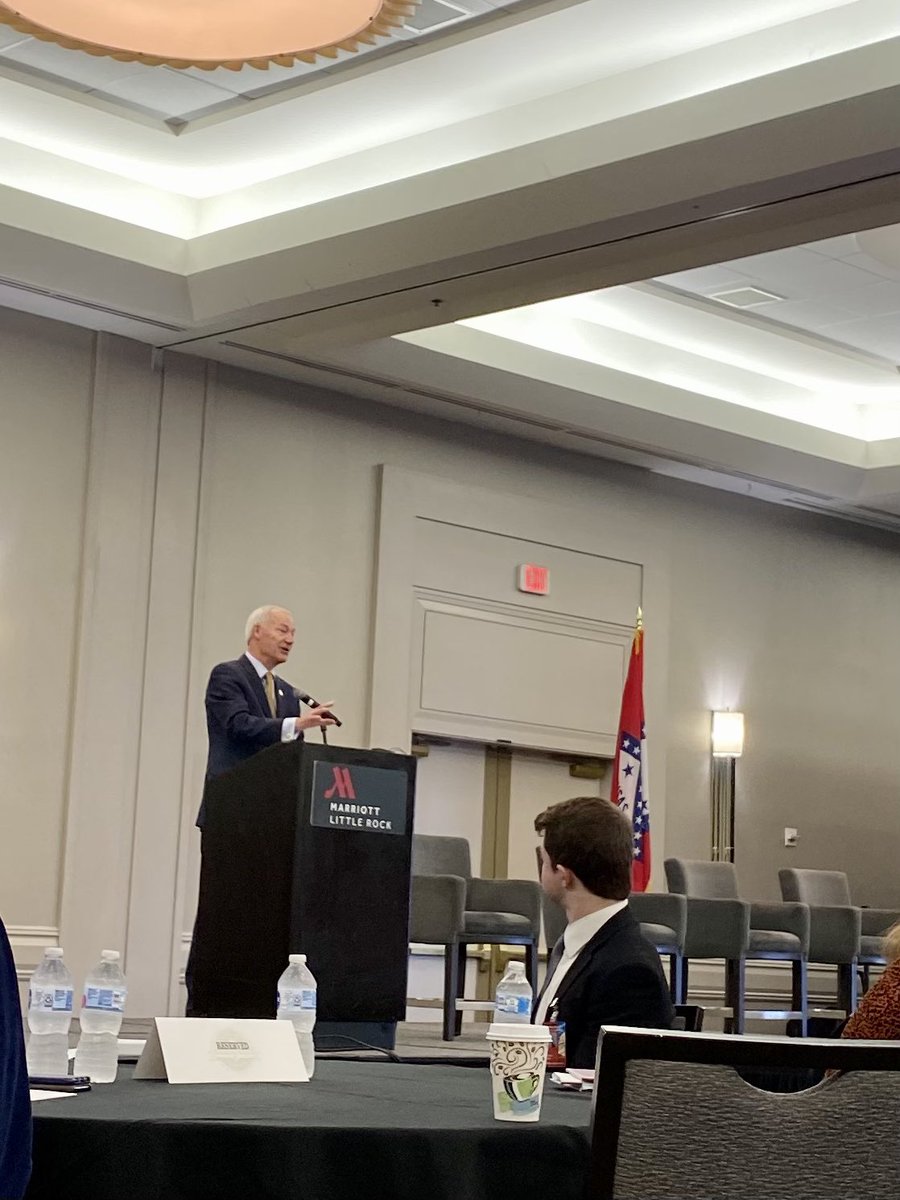 nataglaw's tweet image. This morning #SASDA attendees heard remarks from Arkansas Governor @AsaHutchinson.