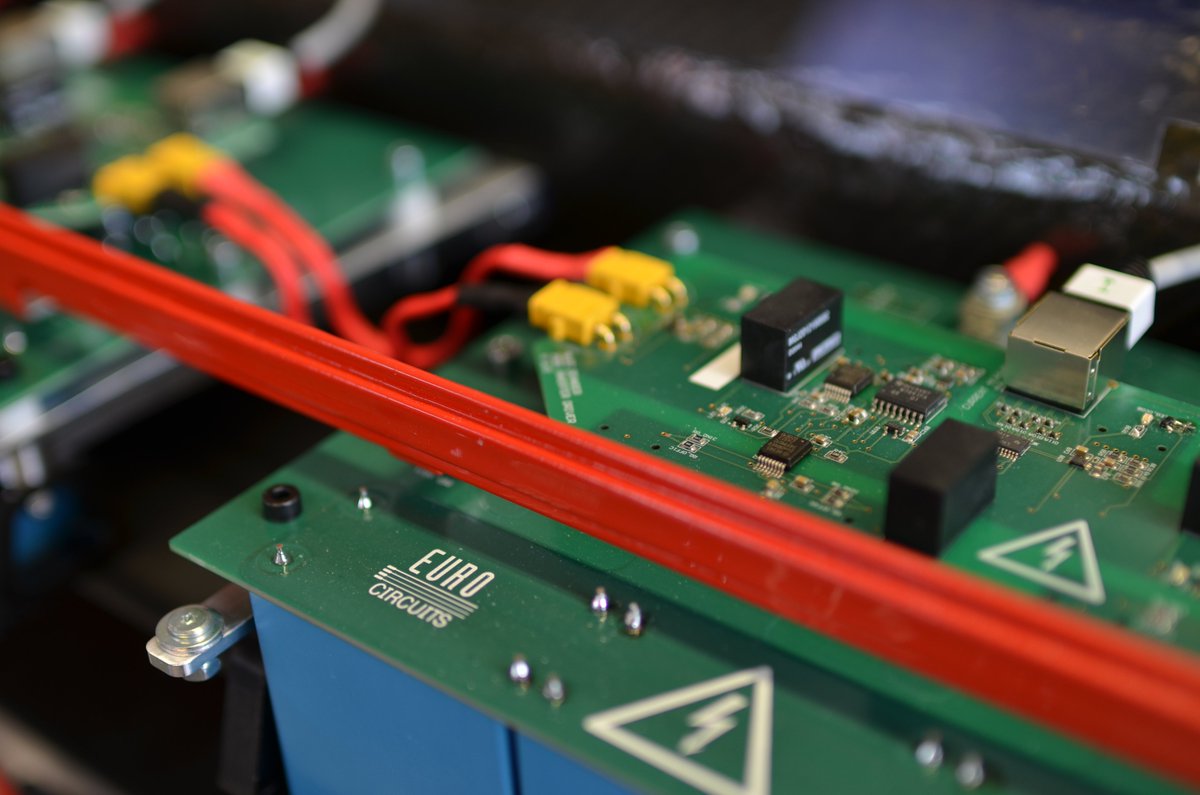 swissloop's tweet image. In the multi-layered process of manufacturing our PCBs we are supported by our industry partner @Eurocircuits. They produce and assemble our PCBs according to our design and thus contribute to many of our internals. 

#Swissloop #Hyperloop #Technology #Engineering #Innovation