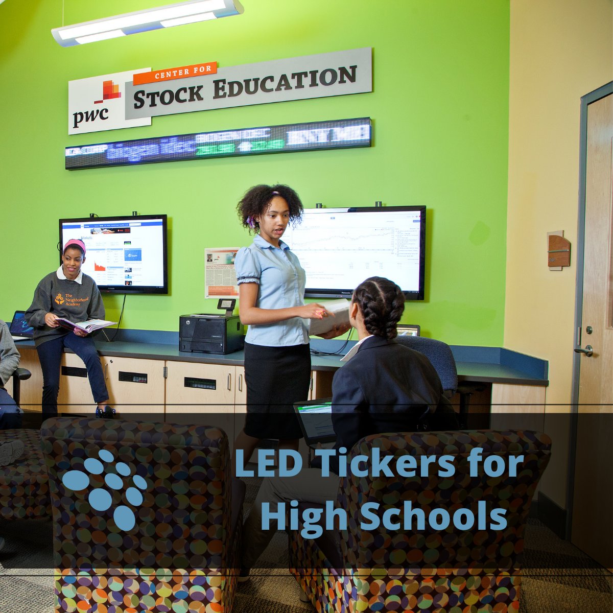 risedisplay's tweet image. Interested in how LED Tickers are used in high schools to teach #financialliteracy?

Check out these examples of #LEDTicker risedisplay.com/school-tickers/

#DigitialSignage #RiseTicker