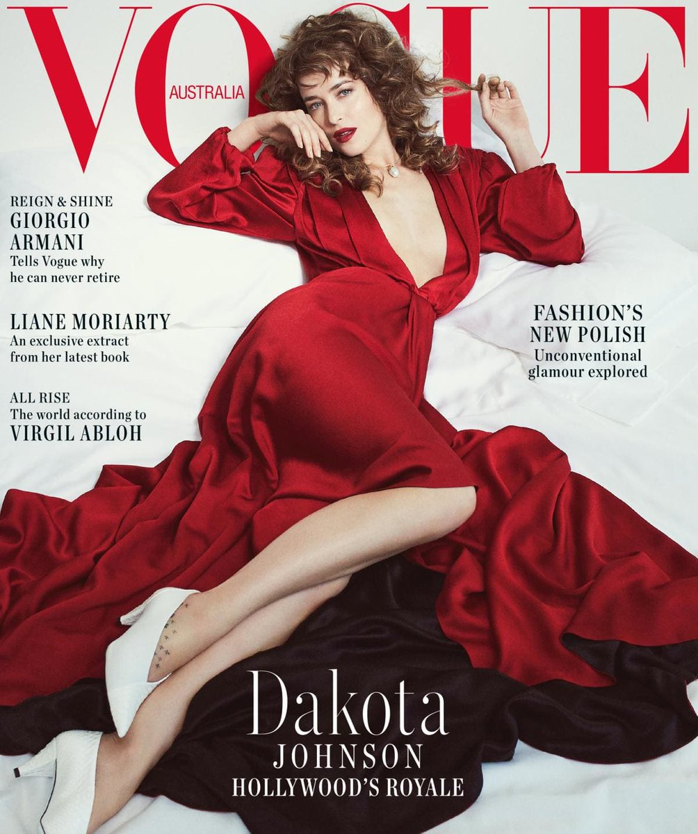 Vogue Australia (October 2018) ✨ 

#dakotajohnson