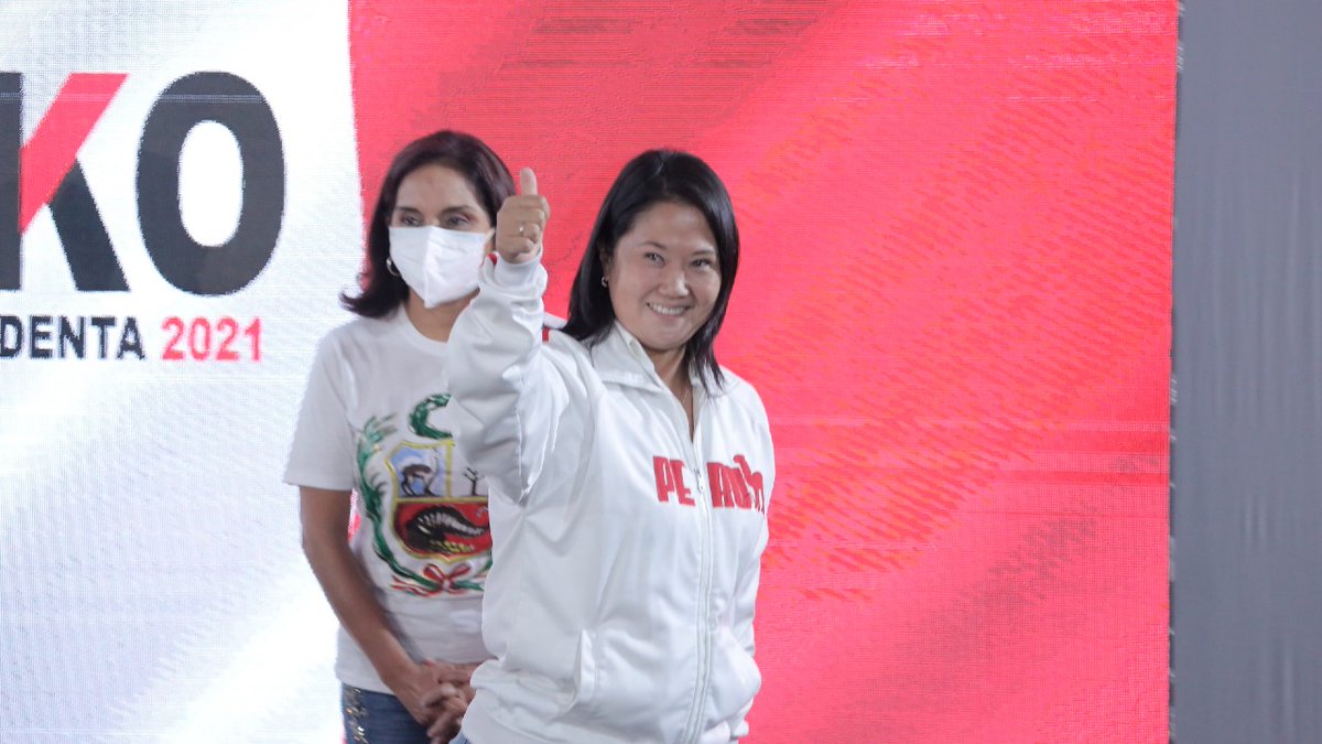 nmasforo's tweet photo. Keiko Fujimori a la cabeza en Perú, según primeros resultados oficiales #ExpresoDeLaMañana https://t.co/PIJNifnmql https://t.co/mJlLc6e67T