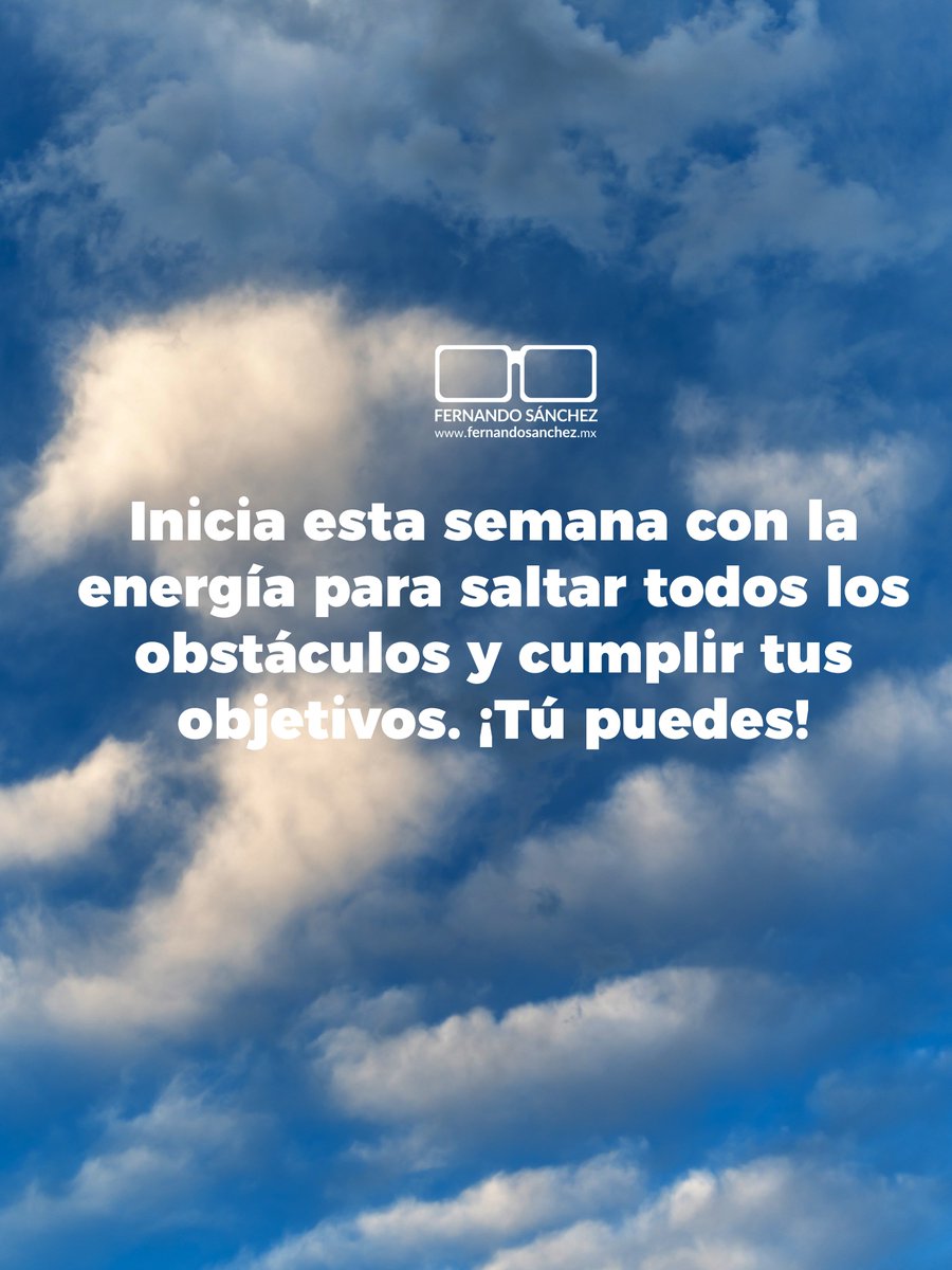¡Confió en que lo pueden lograr! Les mando un abrazo muy fuerte, bonito inicio de semana. 💙🦒