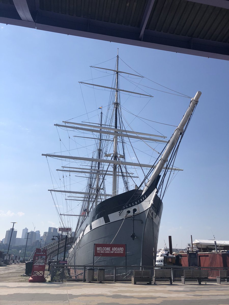 Leman3rdGrade's tweet photo. Today we took a stroll to the South Seaport to observe the Wavertree 1885 cargo ship. We reviewed the history of Mannahatta and the importance of trade throughout NYC’s history. This trip wrapped our exploration unit in social studies! https://t.co/8bzZj3Q9Ar