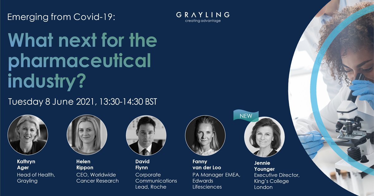 We’re delighted to announce a new expert joining our panel at tomorrow’s Global Health event: Jennie Younger, Executive Director King’s College London. 

We look forward to seeing you at the event – final chance to register here: bit.ly/34hDquc #globalhealth