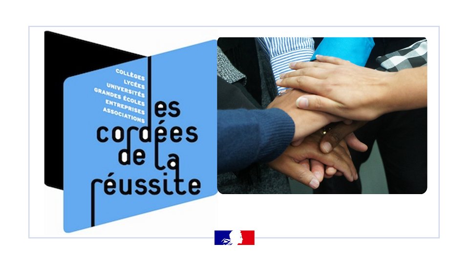 🤜Cordées de la réussite 🤛 

Des ressources d'accompagnement des établissements pour :
◾identifier les étapes clés d'une cordée de la réussite en EPLE,
◾piloter et animer,
◾mobiliser les équipes, les réseaux, les élèves.

🔎 swll.to/T7kn1

<a href="/education_gouv/">Ministère Éducation nationale</a>