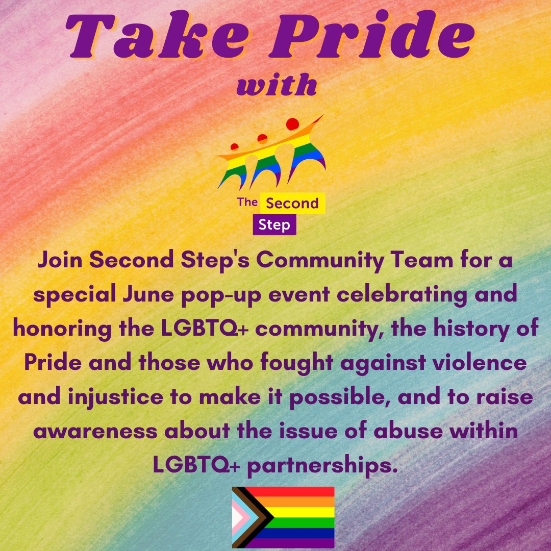 📣Calling all survivors, community members, and supporters! Join us  this month for a special pop-up event celebrating and honoring the LGBTQ+ community ❤️🧡💛💚💙💜🤎🖤 For more information, call our Community Team: (617) 965-3999
