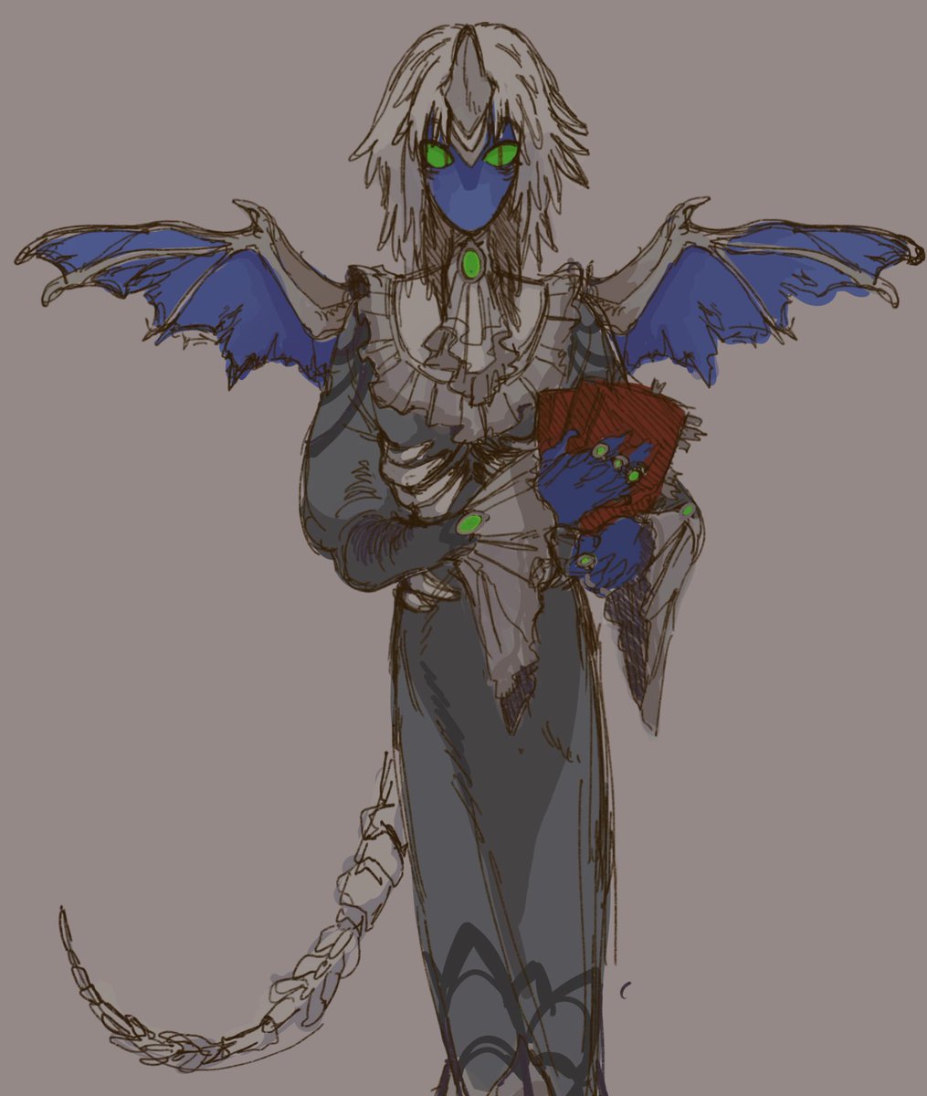 Here S My Minecraft Oc While I Finish Be Brocc のイラスト