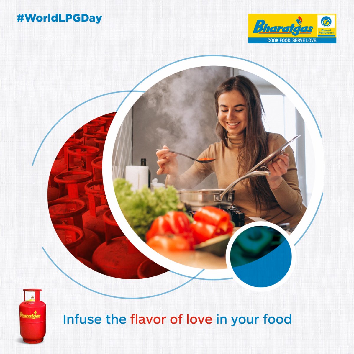Bharatgas State Delhi Haryana & Uttrakhand (@bpcl_statedelhi) on Twitter photo While cooking food is an art, serving love through food is a masterpiece. This #LPGDay, #BharatGas celebrates the power of LPG that has added love and comfort to our life <a href="/BPCLimited/">Bharat Petroleum</a> While cooking food is an art, serving love through food is a masterpiece. This #LPGDay, #BharatGas celebrates the power of LPG that has added love and comfort to our life <a href="/BPCLimited/">Bharat Petroleum</a>