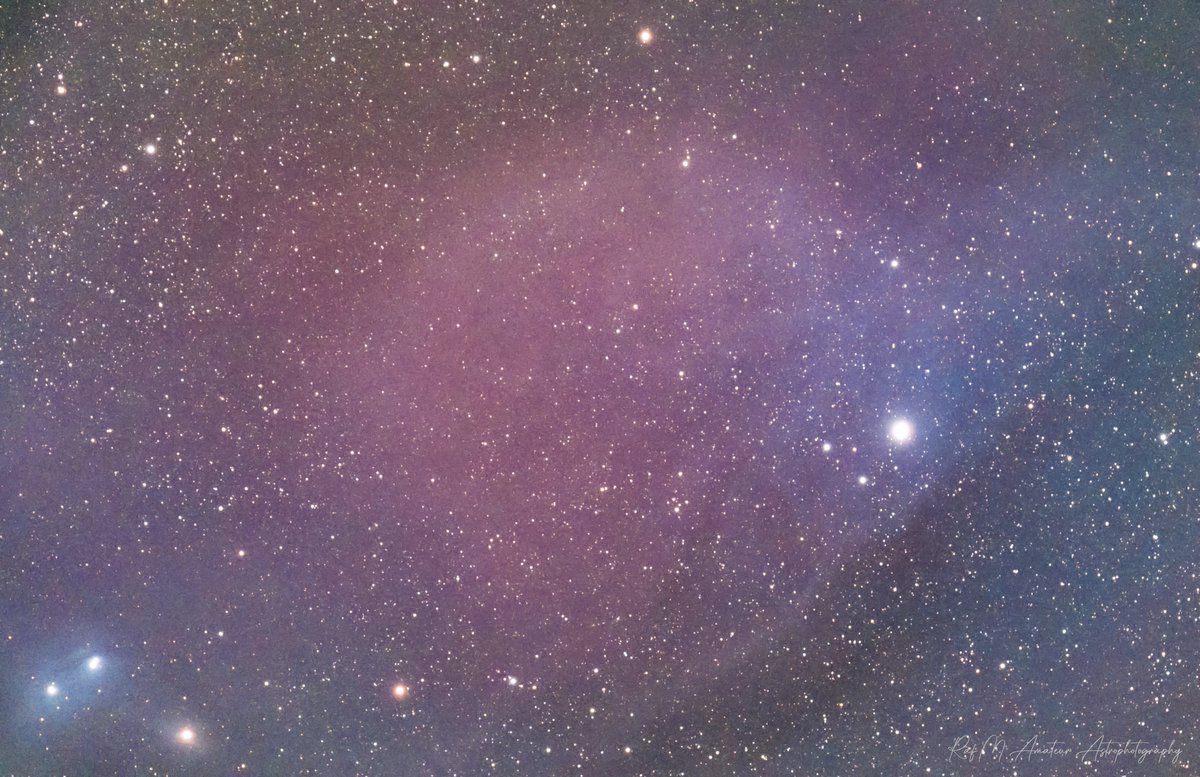 RafMAstro's tweet photo. Object: The Blue Horsehead Nebula, IC 4592
Date: 04.06.2021 and 06.06.2021
ISO: 1600
Exposure: 90 sec
Subs taken: Lights: 102, Darks: 54, Bias: 66, Flats: 66, Dark Flats: 66
Filters: L-Pro
Bortles class: 7/8
PP software: APP, PS21
Equipment: SW Evo 80ED, 0,85 FF/R, 6D (mod), HEQ5 https://t.co/RZpU5Cxcob