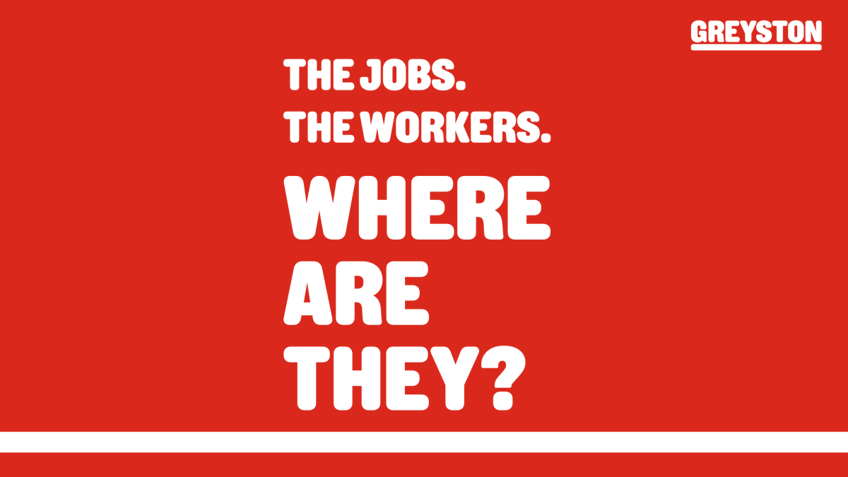 GreystonBakery's tweet image. Can’t find a job? Can’t find any workers? We know where to look.

#openhiring #openhiringworks #inclusion #inclusive #inclusiveness #inclusiveleadership #inclusiveemployment #inclusivehiring #inclusivejobs #unemployment #unemployable #greyston #greystonbakery