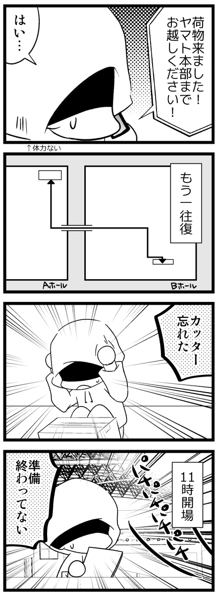 コミティアやらかし日記(1/2) 