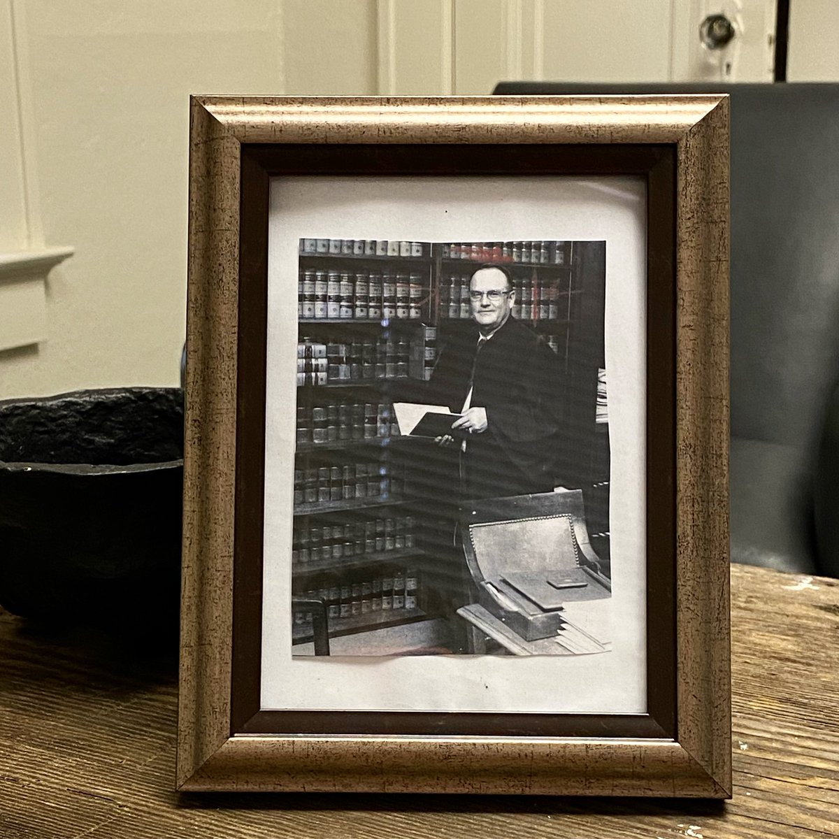 bjbernstein's tweet photo. Today I open my new #law office in Palmetto, GA with this photo of the late State Court Judge Lawrence Daniel Duke Jr on my desk . Years ago Vernon Jordan shared with me about #Judge Duke who was born here and successfully fought the KKK and other racist and anti-Semitic groups https://t.co/azK274ejeb