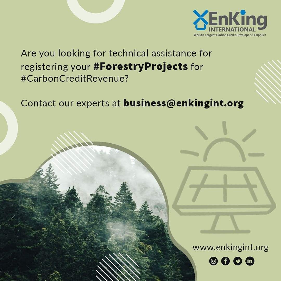 manishdabkara1's tweet photo. #EnKingInternational is the leading brand in providing #NatureBasedSolutions... Seek expert #guidance for registering your projects for #CarbonCreditRevenue at business@enkingint.org
#EnKingIndia #Sustainability #ClimateChange #ForestryProjects https://t.co/KwIP6K5z4s