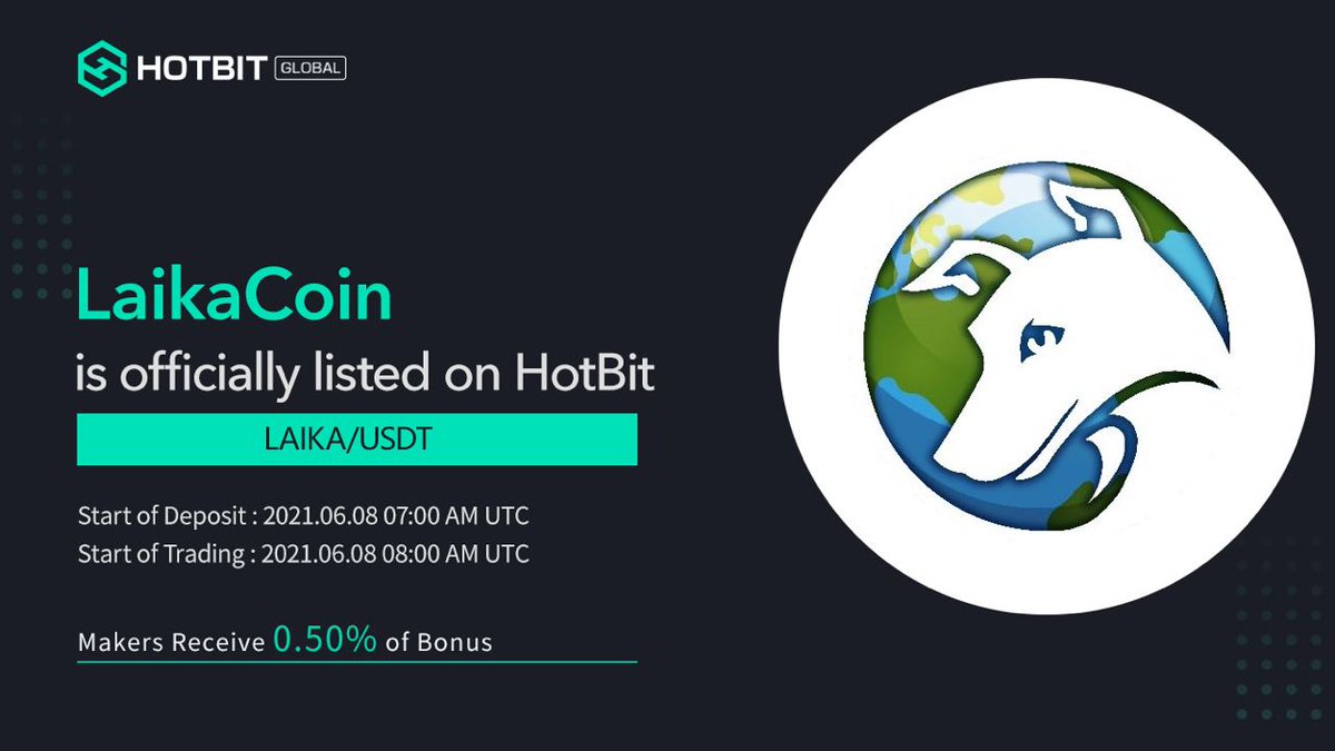 CommunityLaika's tweet photo. #LaikaCoin poster is ready!!!

@Hotbit_news

#laikacommunity #BinanceSmartChain #Bitcoin #Ethereum #Binance #PancakeSwap #Crypto #dogecoin #hotbit #exchange #listing #vindax https://t.co/eG7Mf0v1KD