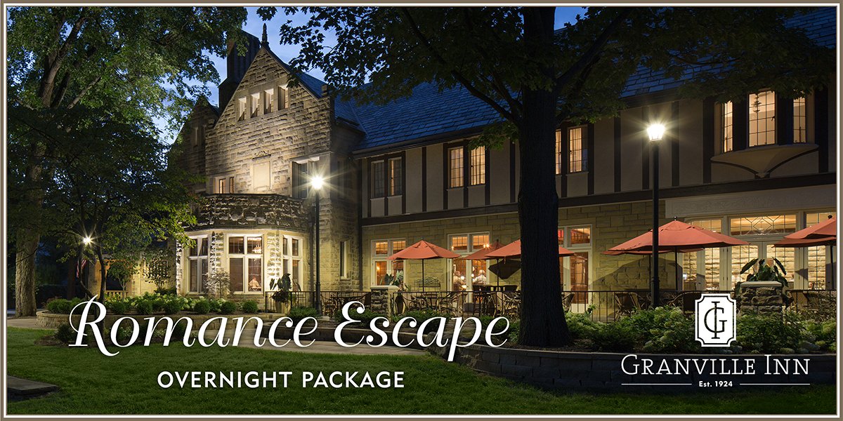 GranvilleInn's tweet photo. When you book our Romance Escape overnight package you get a traditional room, $50 dining certificate to use at the Granville Inn, your choice of our Granville Inn wine, and 1/2 pound box of handmade Goumas chocolates. Your romantic weekend will be special and memorable! https://t.co/EjNIWibnU1