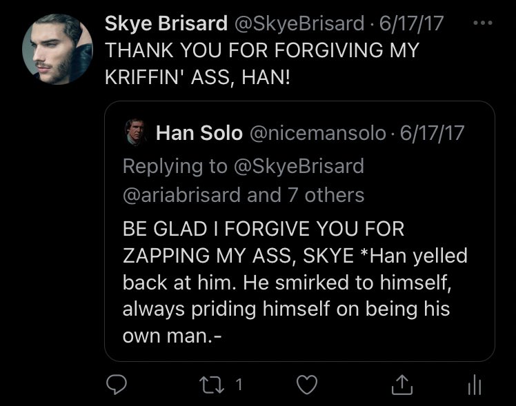 It’s been far too long since I’ve had a chat with the incomparable <a href="/nicemansolo/">Han Solo</a>. 

Although, our last encounter was...quite memorable.