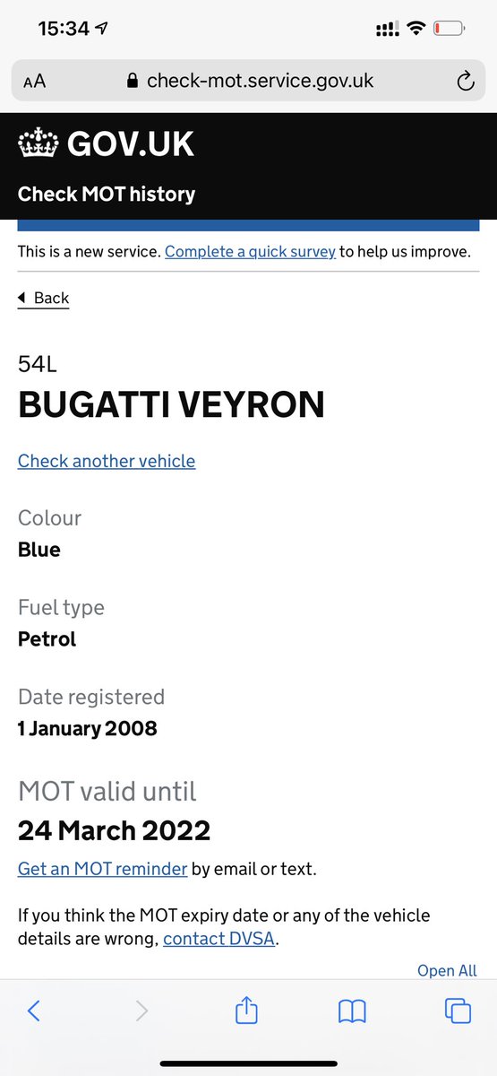 nftworld4's tweet photo. @jjramirezm @Isaleri2 @mattysino @metpoliceuk @OasisLimousines @britcoinwallet @britcoin @actionfrauduk Sorry Bugatti real registration is 54L https://t.co/cPZRiFcXKN