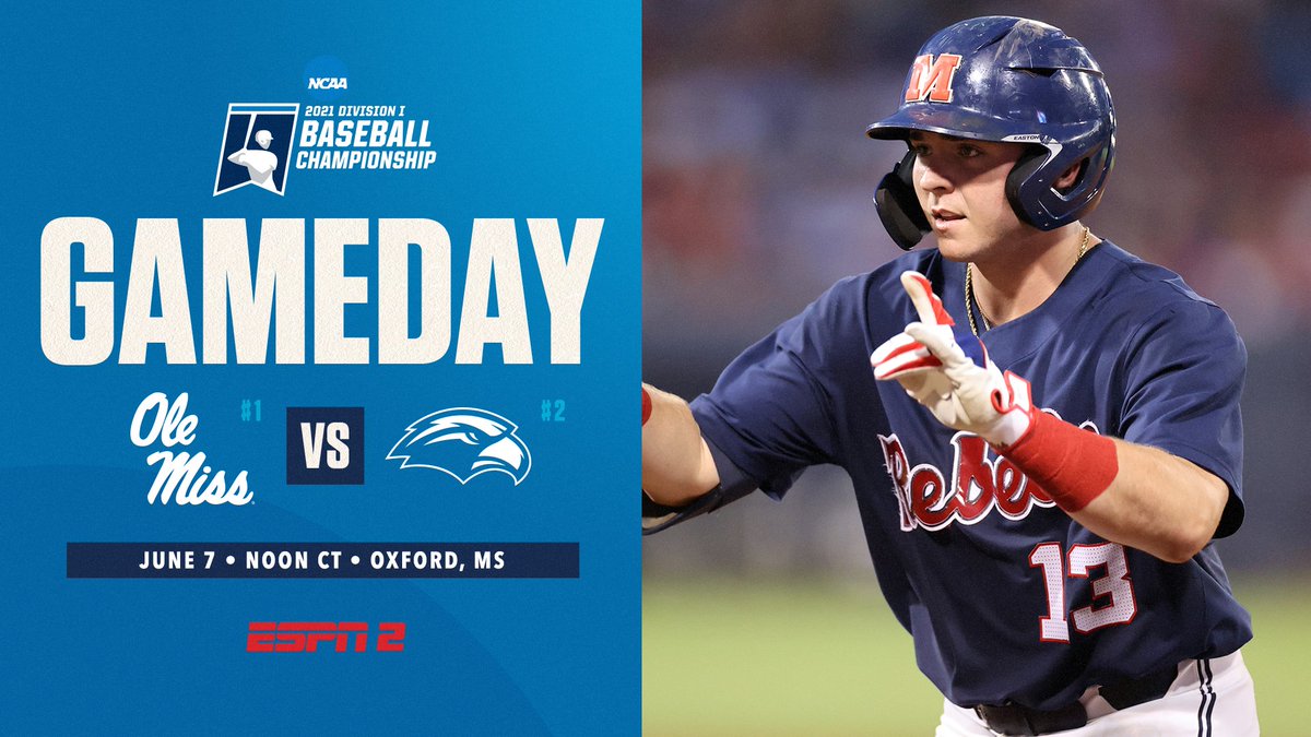 OleMissBSB's tweet image. Laying it all on the line.

🆚 Southern Miss
⏰ Noon CT
📍 Oxford, Miss.
🏟 Swayze Field
🎧 bit.ly/3sv83qm
📻 bit.ly/3cr3ebc 
💻 es.pn/3w3QNug
📊 bit.ly/3pAJoQP