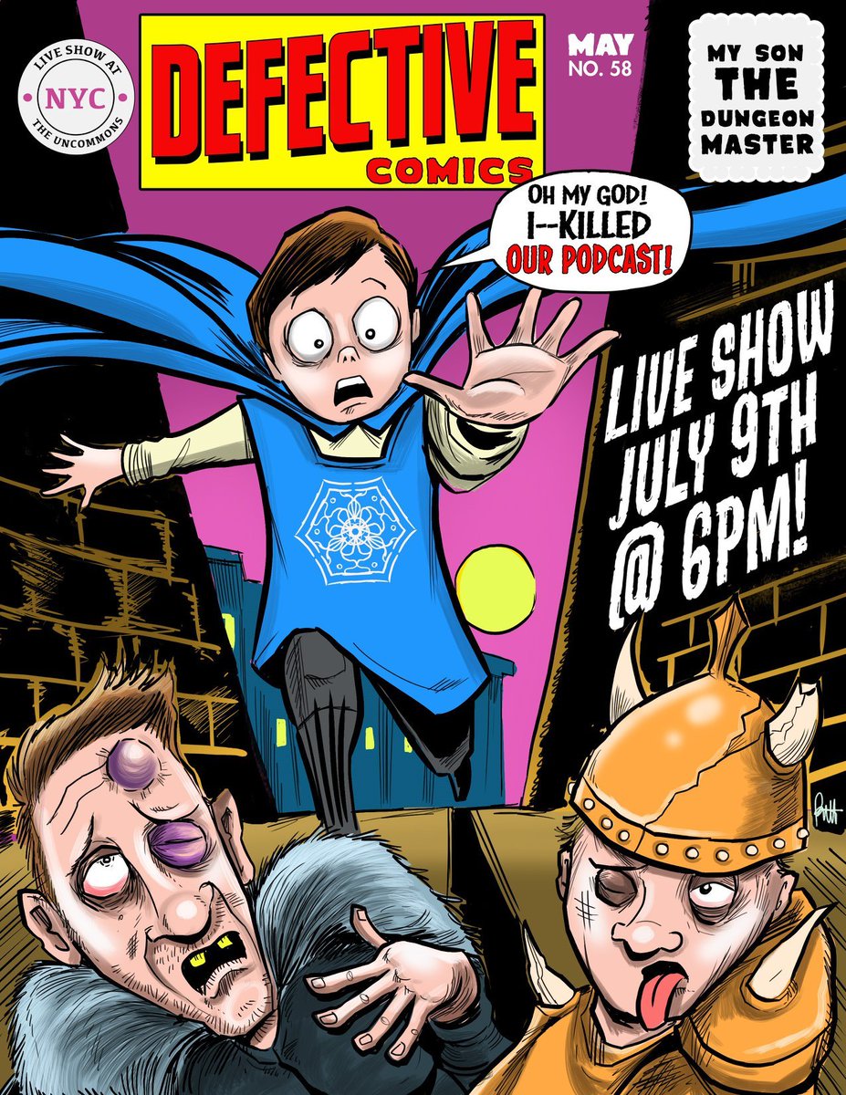 Two years ago, we did our last live show.  How great is this artwork?