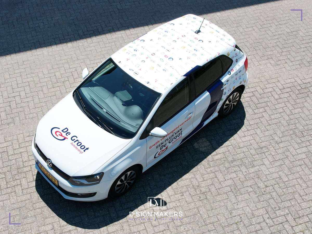 AUTOBELETTERING
Klaar voor oplevering, deze opvallende VW Polo van <a href="/Auto_deGroot/">Autobedrijf de Groot</a>. Autobedrijf voor alle merken!
#carwrap #autobelettering #veenendaal #huisstijl #wagenpark #leenauto