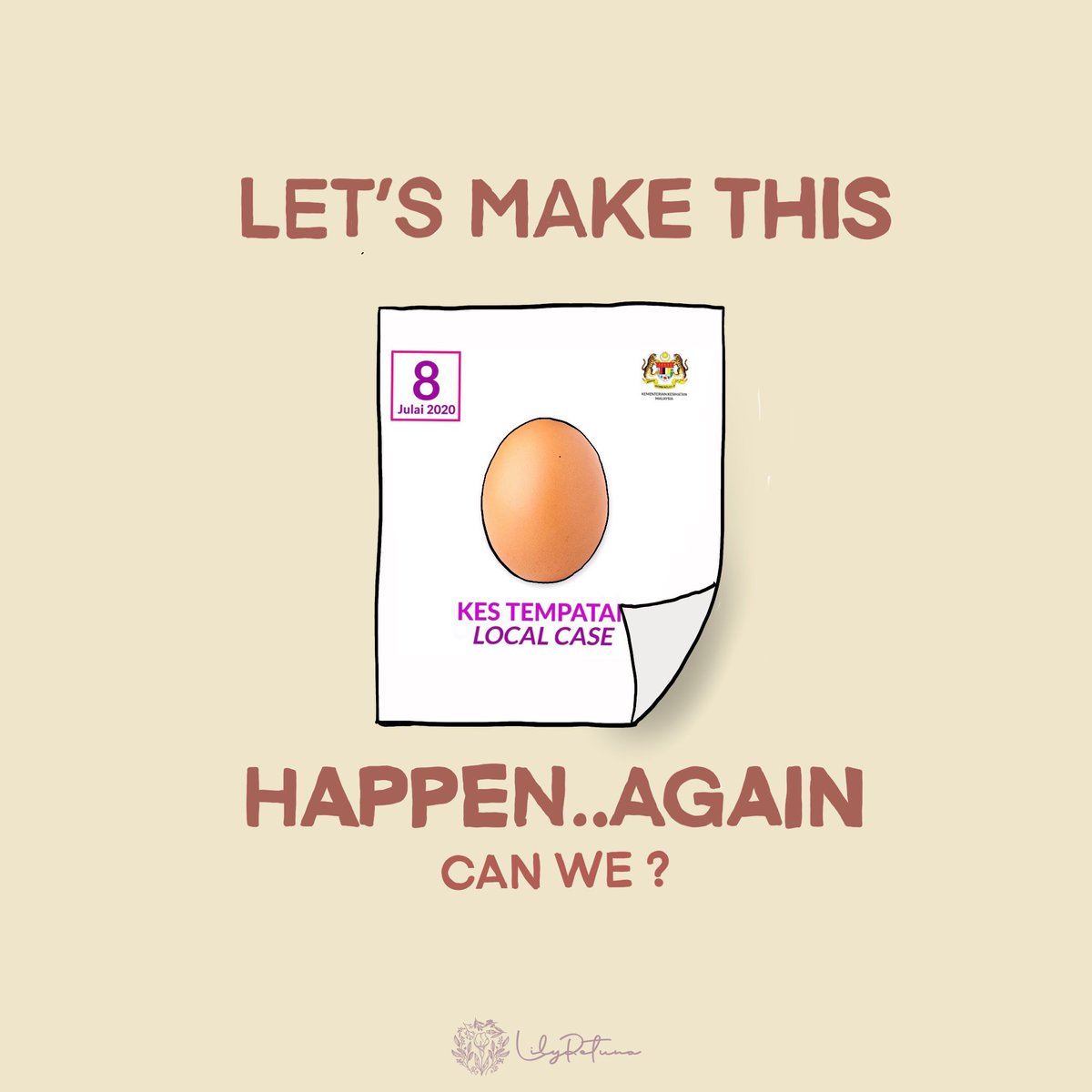 Let’s repeat the history guys #wikendudis #StayAtHome