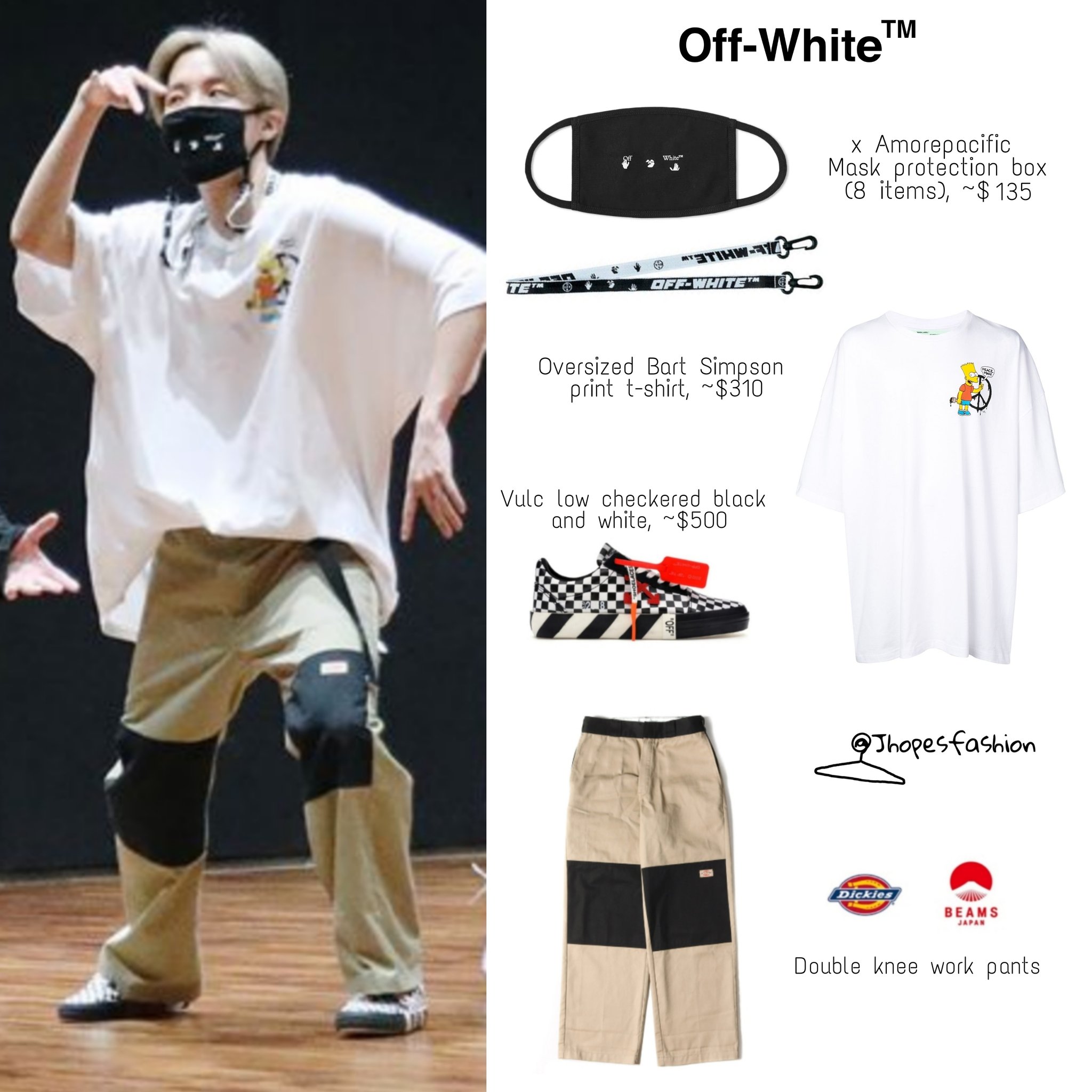 j-hope's closet (rest) on X: Hoseok's LV bag, pants & mule