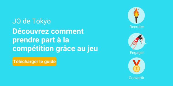 Profitez des JO de #Tokyo pour lancer un jeu et mettre en avant les valeurs de votre entreprise ! 🏆🤾🏾⛹🏿 &gt; hubs.ly/H0PK8kW0
