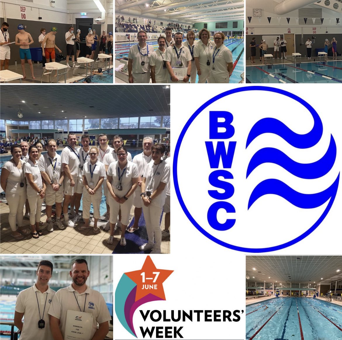 ⭐️Volunteers week 1st-7th June⭐️

From everyone at BWSC we want to say thank you to all our volunteers. Whether you are a committee member, covid officer or helper on poolside we couldn’t run this club without you! 💙🤍🏊🏼‍♂️🏊🏼‍♀️ #BWSCFamily #oneteam