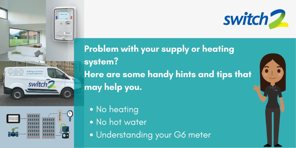 Problem with your supply or heating system?
Visit our website for some handy hints and tips that may help you: switch2.co.uk/residential-po…