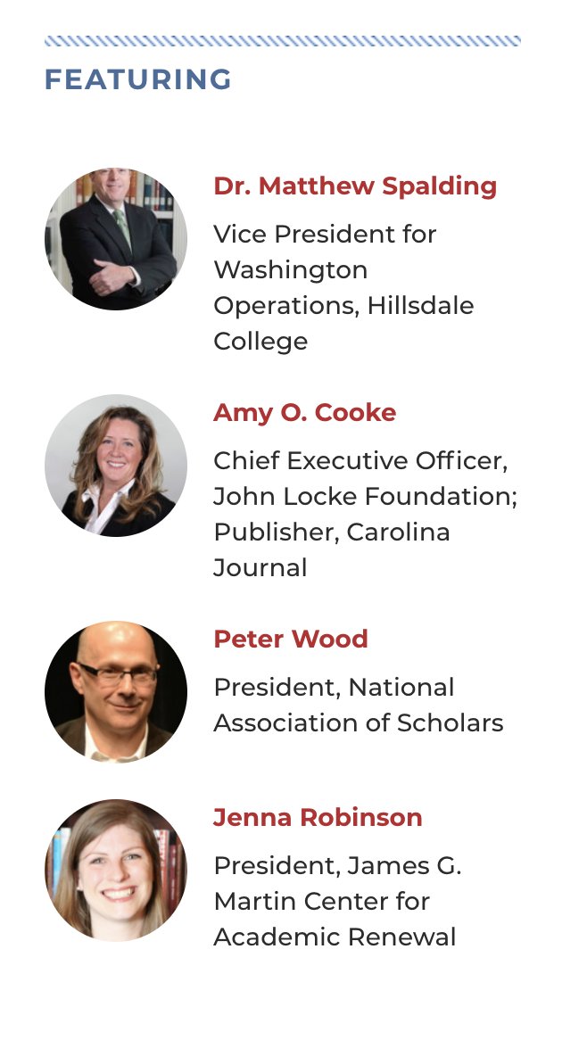 This is the "expert" panel for the John Locke Foundation seminar on how slavery was not that foundational to the United States.