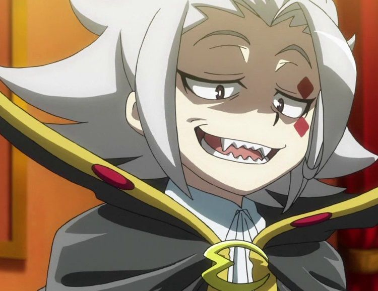 VampireOfTheDay's tweet photo. Today's Vampire-aligned character of the day is Clio Delon, from the anime series Beyblade Burst! https://t.co/WU4vaezJrA