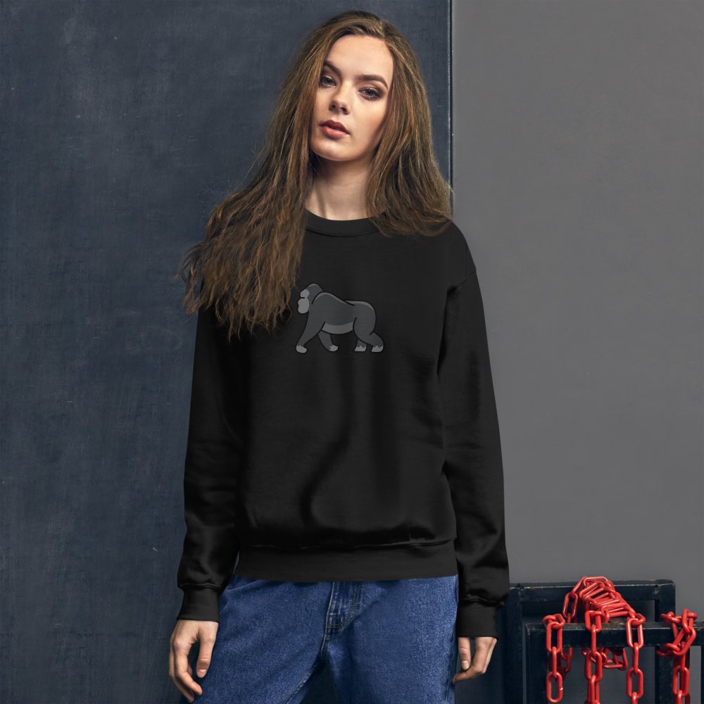 SuperStonkOne's tweet photo. Buy. Hodl. Vote. Order your Ape crewneck before the big meeting Wednesday 🦍 

#superstonk #hodl #gme #gamestop #gamestonk #hodlforcharity #hodlforchange #stonkape #wallstreetbets #eattherich #hodlgang #apestogetherstrong #wsb #gmestock #superstonkone #moass #diamondhands https://t.co/pK0ARjbttS