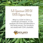 What is a COA? A COA is a Certificate of Analysis. A COA analyzes all of the cannabinoids in the hemp extract. Our products are tested with COA's available. #cannabidiolextract #cannabidiol #hempoilextract #cbd https://t.co/g0NiD41hwd 