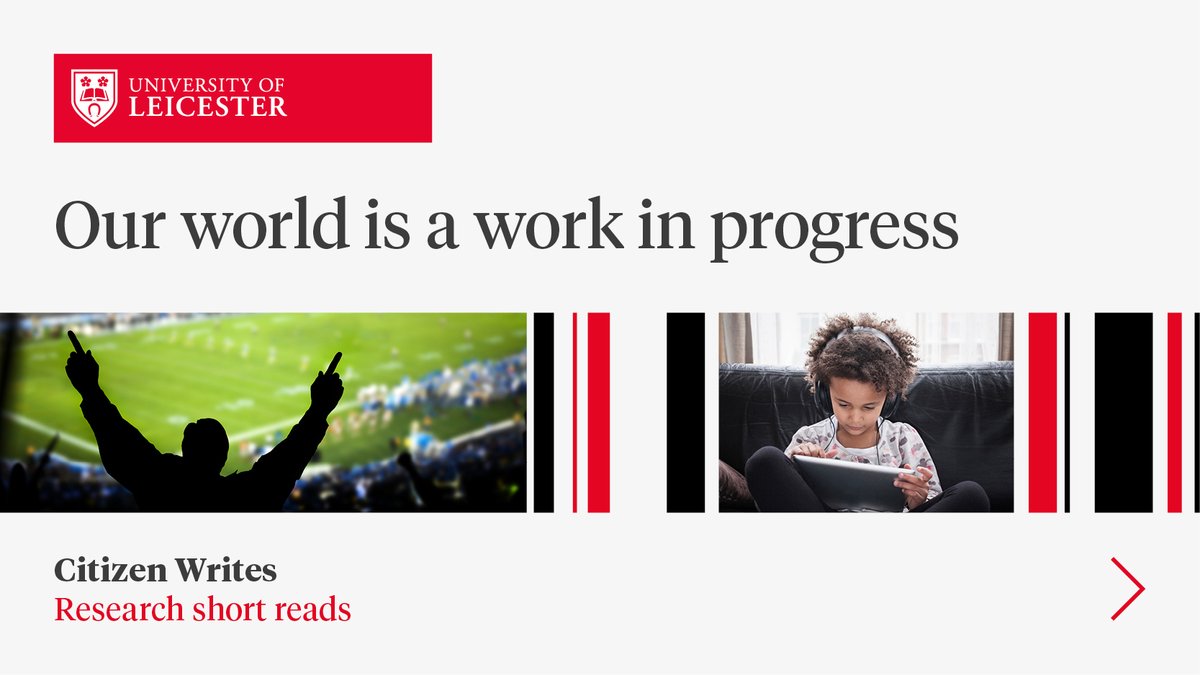 Plug in your earphones and enjoy a listen to our podcasts and find out how our researchers are changing global issues 🎧

👉 citizen.le.ac.uk/podcasts/resea… 👈

#ResearchCitizens | #CitizensChange