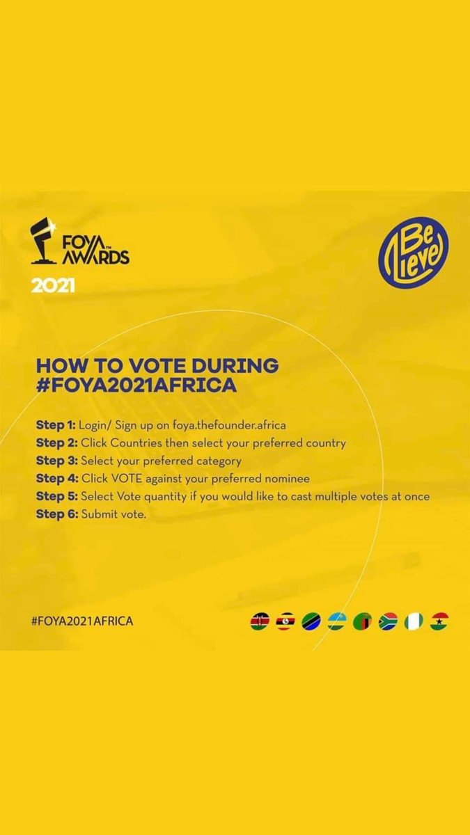Good day how are you. It is a Great pleasure to announce that Refiloe Rantekoa (Founder of Borotho Bakery) has been nominated for FOYA Awards 2021.
we will appreciate your Vote and Your much votes (:

this is how you vote : foya.thefounder.africa/vote/RP6ZZL9E

#FOYA2021AFRICA voting is open